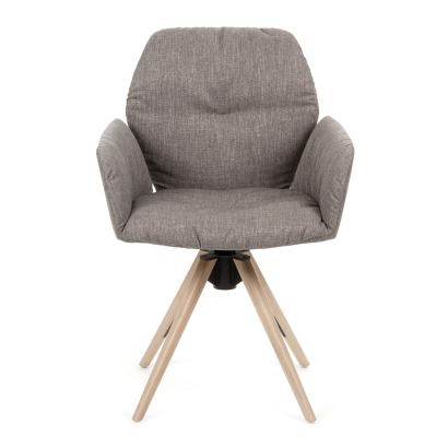 Nr. 6 / Stuhl mit Armteil / in Stoff oder Leder / ab 457 €